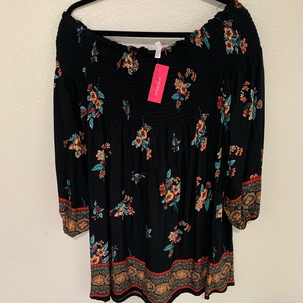 Off the shoulder dress